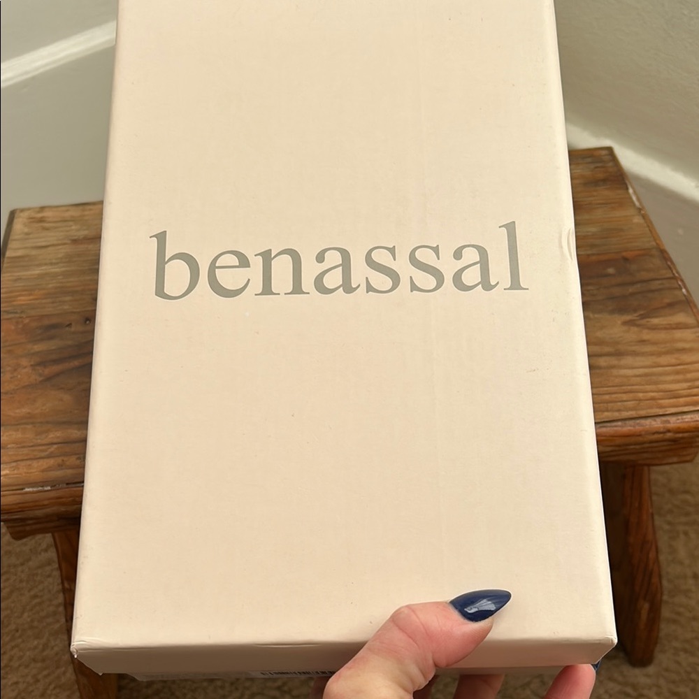 Benassal cranberry heeled loafers - Picture 4 of 7